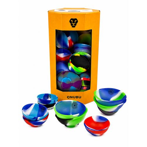 Qnubu California Bowls 20/60 ml – Pack 50 Ciotole in Silicone