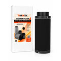 AIRONTEK - FILTRO ODORI A CARBONE ATTIVO Ø125 × 400 MM - 300/450 M³/H