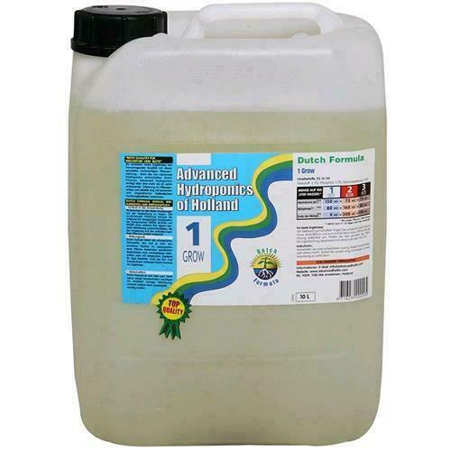 ADVANCED HYDROPONICS - DUTCH FORMULA GROW 10L