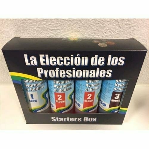 ADVANCED HYDROPONICS - DUTCH FORMULA STARTERS BOX 4X250ML