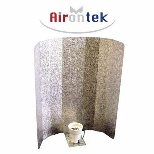 AIRONTEK - RIFLETTORE STUCO PER BULBI HPS IN ALLUMINIO MARTELLATO