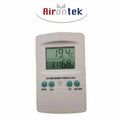 AIRONTEK - TERMOMETRO / IGROMETRO DIGITALE CON OROLOGIO
