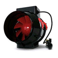 ASPIRATORE BLACK ORCHID MIXED-FLO - RV - Ø125 - MAX 280 M³/H - CABLATO (IEC PLUG)