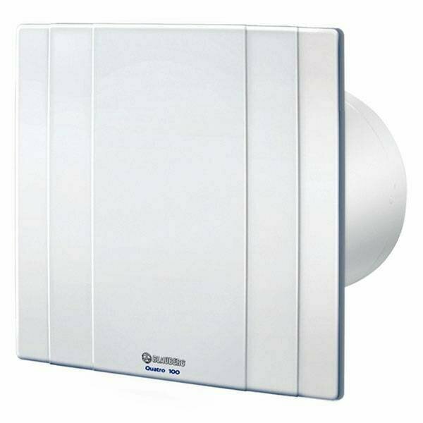 ASPIRATORE DA BAGNO BLAUBERG QUATRO 100 BIANCO 88 M3/H IN VENDITA