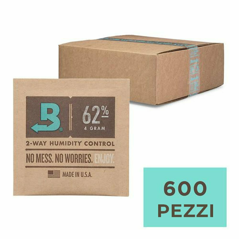 BOVEDA 62% - BOX 300pz DA 8gr IMBUSTATO SINGOLARMENTE