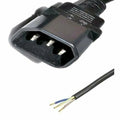 CAVO IEC PLUG (R25) + PUNTALI 3X1 10A 140 CM