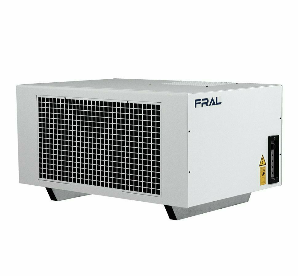 DEUMIDIFICATORE INDUSTRIALE PER ESSICCAZIONE DI VEGETALI DF160 160L/GG -230V - CON SBRINATORE A GAS CALDO