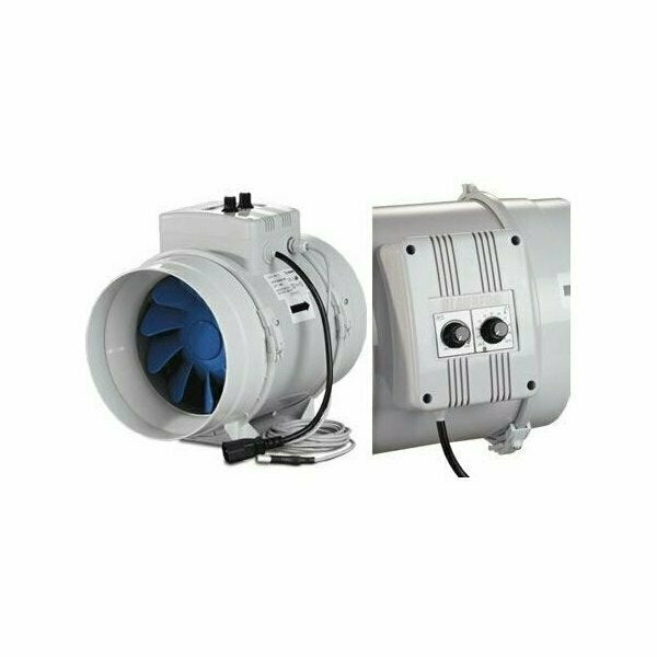 ESTRATTORE ARIA: BLAUBERG BI-TURBO 15CM - PORTATA 405M3/H - CON TERMOSTATO