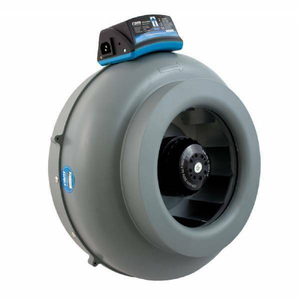 ESTRATTORE D'ARIA CENTRIFUGO RAM INLINE - 10CM - 277M³/H