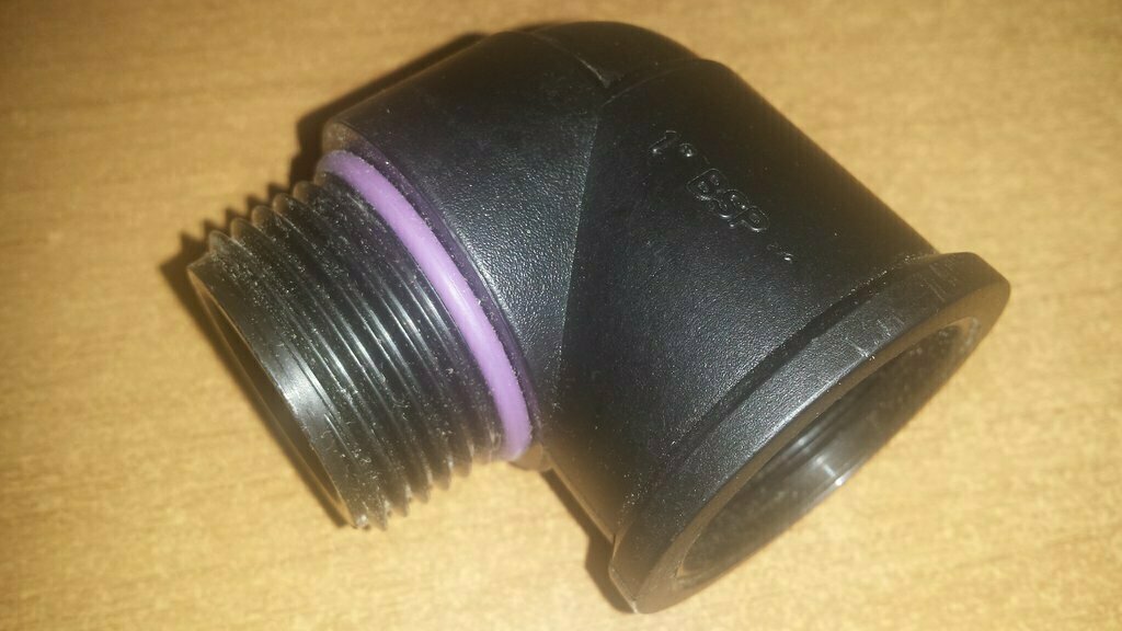 GOMITO 1" M/F PER TAPPO SCARICO CANALINA