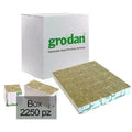 GRODAN - SCATOLA CUBETTI LANA DI ROCCIA 4X4X4 PER GERMINAZIONE - 2250 UNITÀ