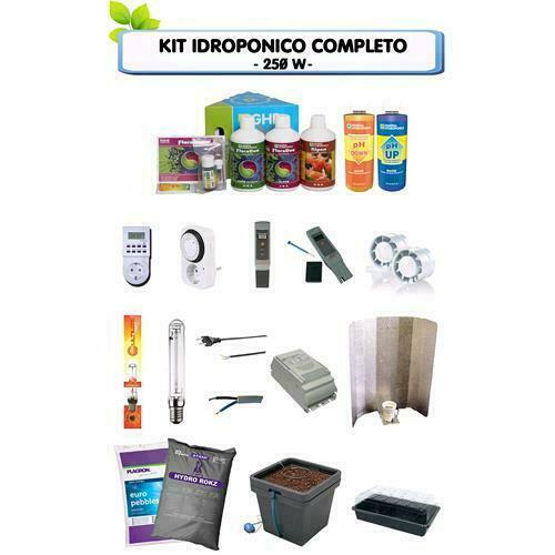 KIT COMPLETO IDROPONICO - 250W