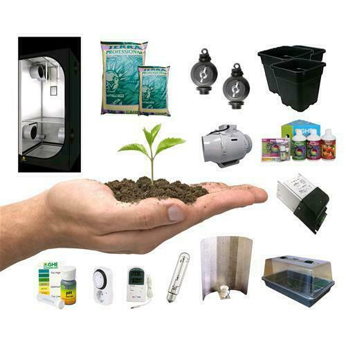 KIT COMPLETO TERRA 400W GHE + GROWBOX
