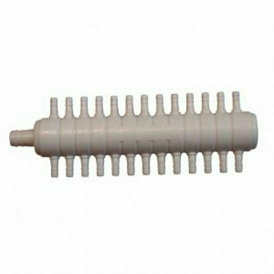 MANIFOLD 20 USCITE IN PLASTICA CONNESSIONE INGRESSO 8MM CONNESSIONE USCITE 5MM
