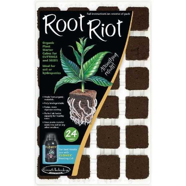 GROWTH TECHNOLOGY - ROOT RIOT VASSOIO 24 PZ