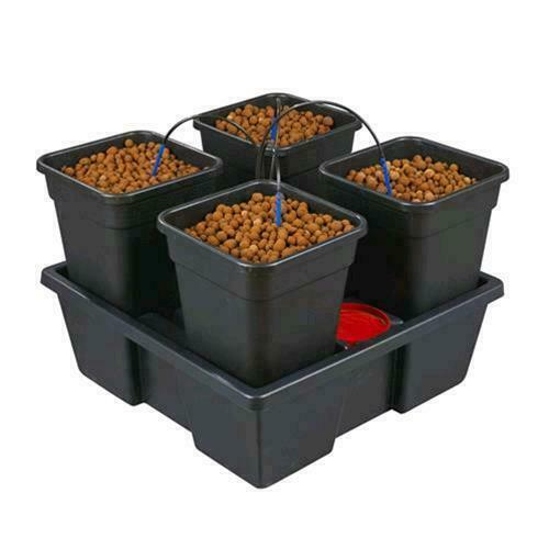 WILMA GROWSYSTEM 4 LARGE (4X18L) 75 CMX75 CMX20 CM - KT204AWE