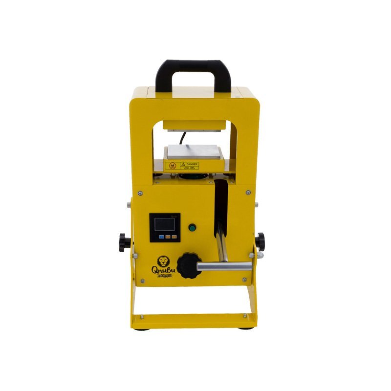 QNUBU - PRESSA PROFESSIONALE IDRAULICA PRO-ROT | PLACCA 12x12cm PRESSIONE 10TON