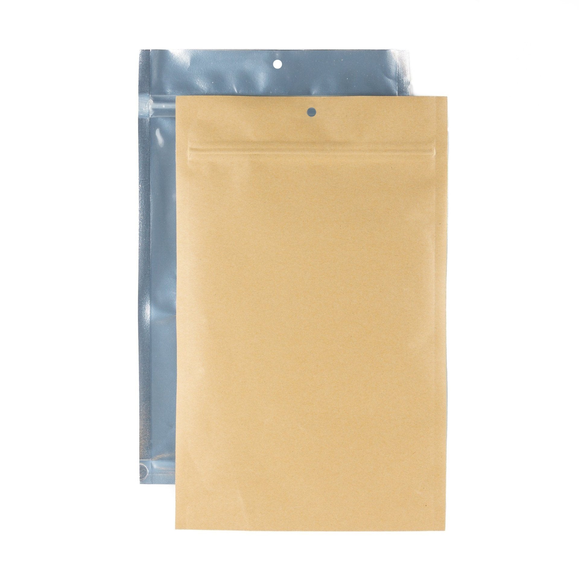 QNUBU - ZIP BAG ANTIODORE KRAFT | 14gr 50pz