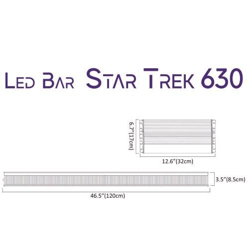 CULTILITE BY NANOLUX - LED BAR STAR TREK 630 3.0 µmol/J