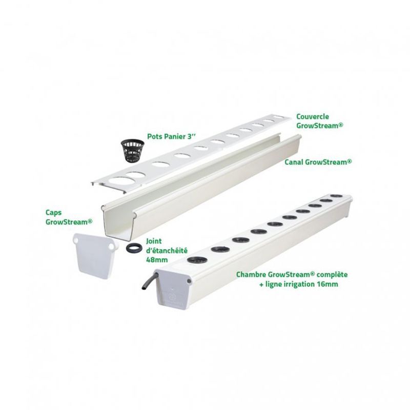 GHE/T.A - CV21112 - 2M COPERTURA CANALINA GROWSTREAM 40