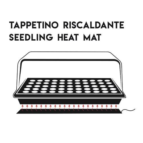 AIRONTEK - TAPPETINO RISCALDANTE MEDIUM - 50X50 - 45W