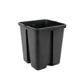VASO QUADRATO IN PLASTICA 15X15X20 - 3.4L