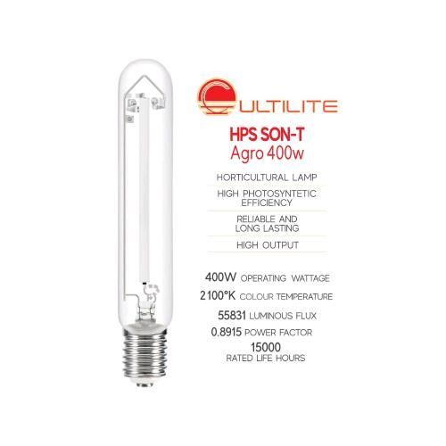 CULTILITE - BULBO HPS SON-T - AGRO - 400 W