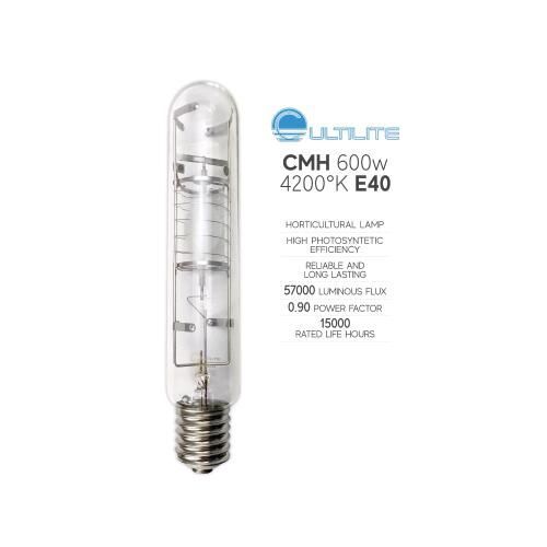 CULTILITE - BULBO CMH 600W - E40 - 4200°K