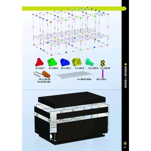 SECRET JARDIN - INTENSE 600 POLE OPTION + 60CM HI