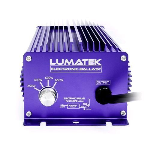 E-BALLAST LUMATEK DIM. 600W (250W - 400W - 600W - 600W SUPER LUMEN)