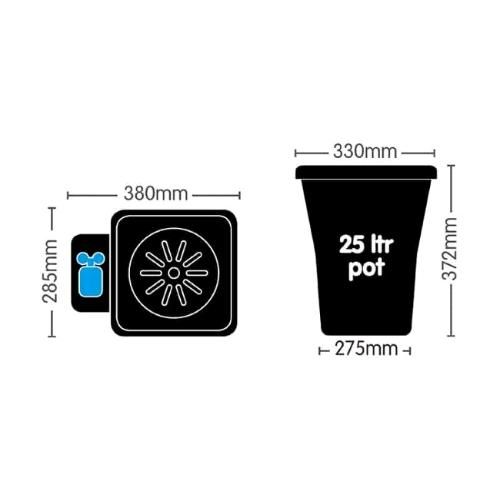 AUTOPOT XL - EASY2GROW KIT - 100 VASI