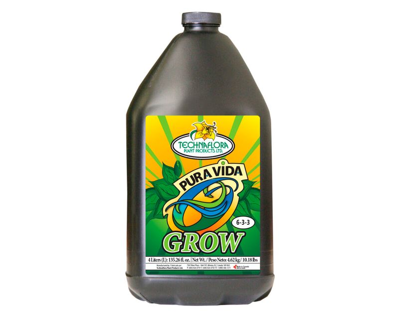 Pura Vida Grow Technaflora – Fertilizzante Organico Crescita
