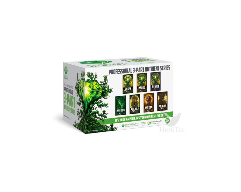 Kick-Starter Kit 3 Part Base Emerald Harvest – 7 Prodotti